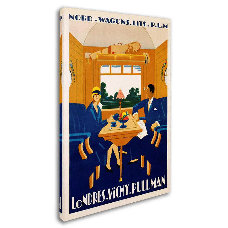 « travel rail 16 », reproduction d’impression sur toile tendue, H 19 po x l 12 po