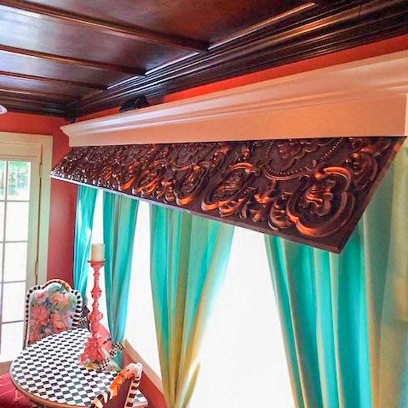 Aged White Gold 24" x 24" PVC Ceiling Tile