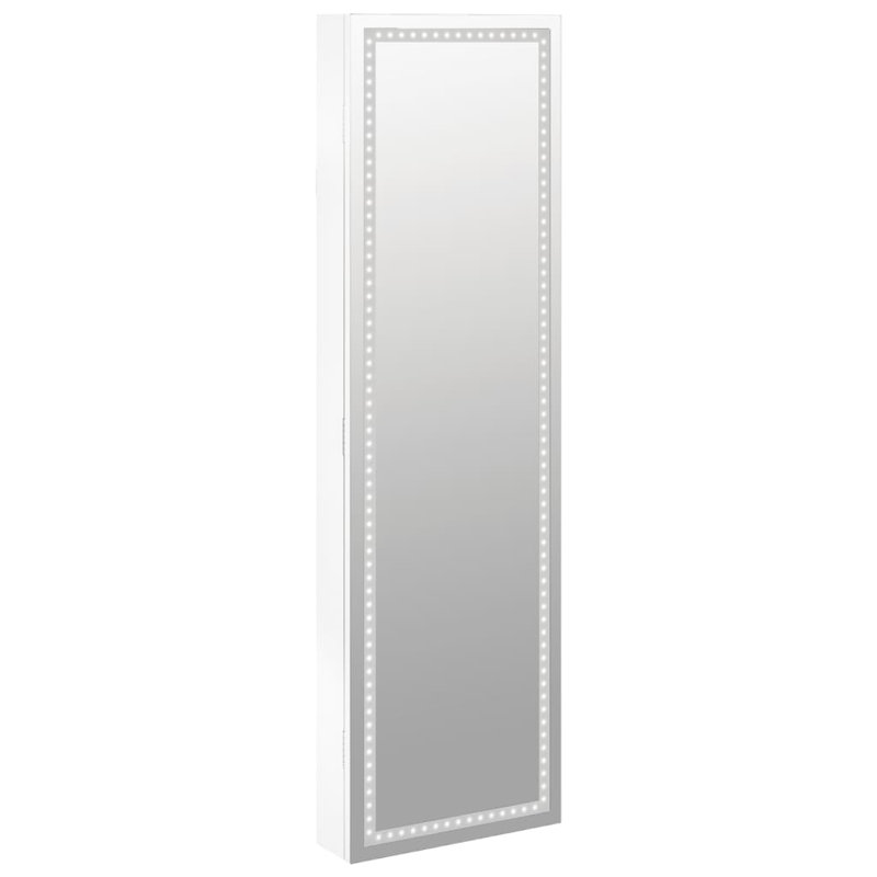 Clandown Jewelry Armoire, White