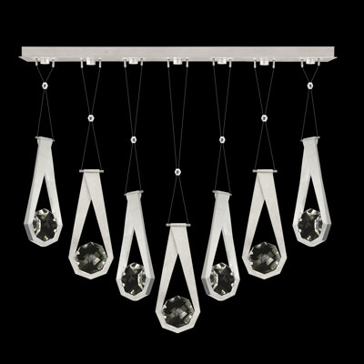 Luminaire suspendu linéaire l 60 po avec charme Aria 2