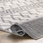 Tapis marocain Sagers pour le salon, la chambre et la cuisine, gris clair / ivoire-1612707559