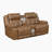 Marlow 78" Modern & Contemporary Faux Leather Power Reclining Loveseat with Wireless Speakers, USB Charging, LED Lighting, Cup Holders, and Hidden Storage.-2029531047