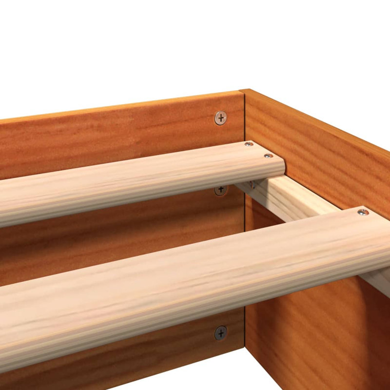 Normanna Solid Wood Bed, European Kingsize (160 x 200cm)