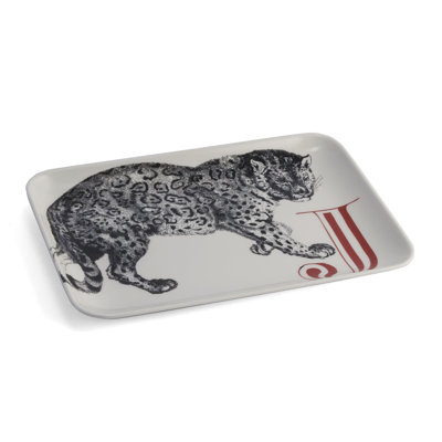 Plateau en mélamine j jaguar alphabet Wunderlich