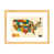Natural Wood Framed Fine Art Paper