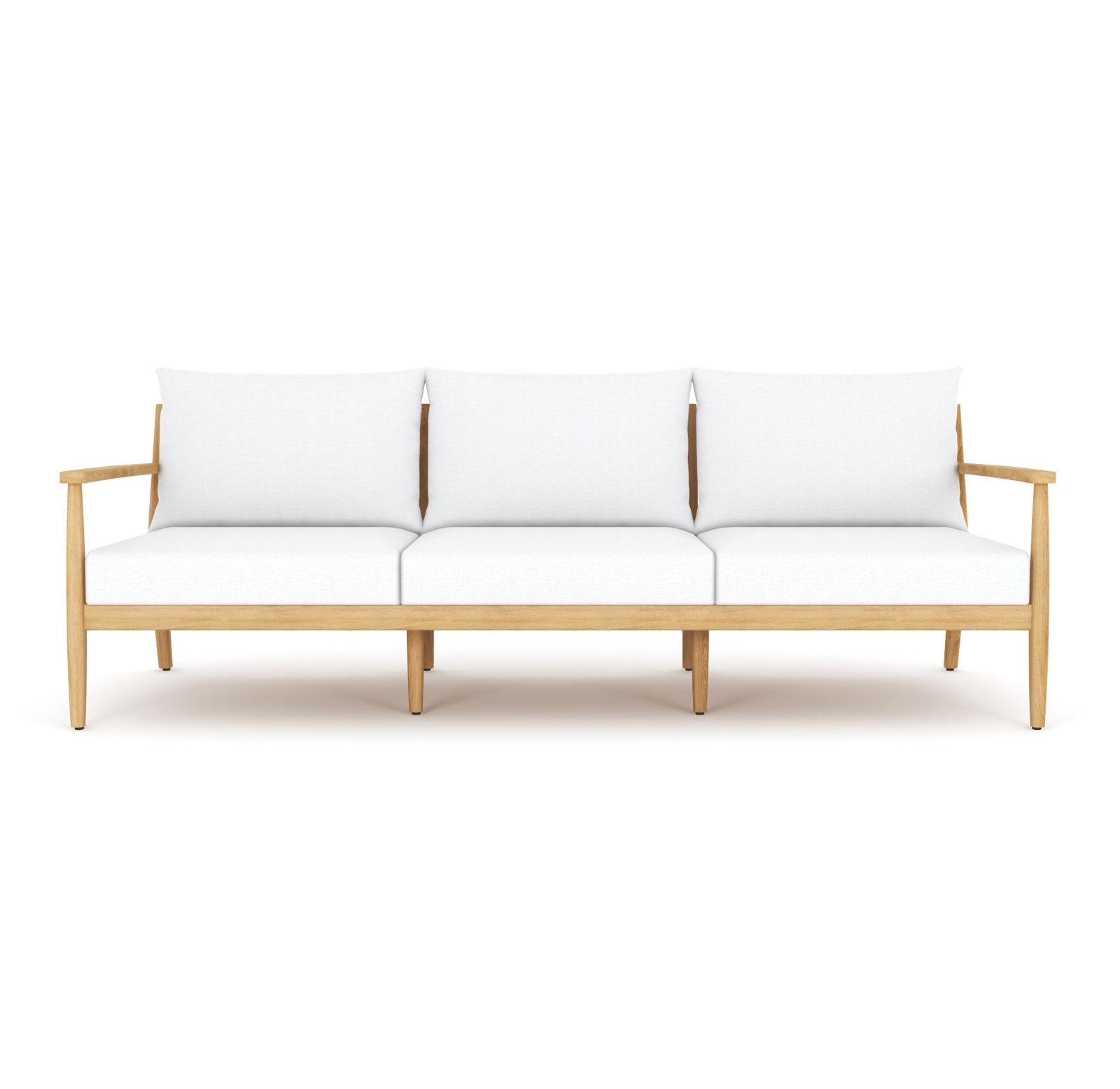 Juniper 85" Patio Sofa, White