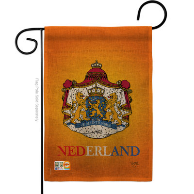 Double Sided 18.5'' H x 13'' W Burlap Garden Flag