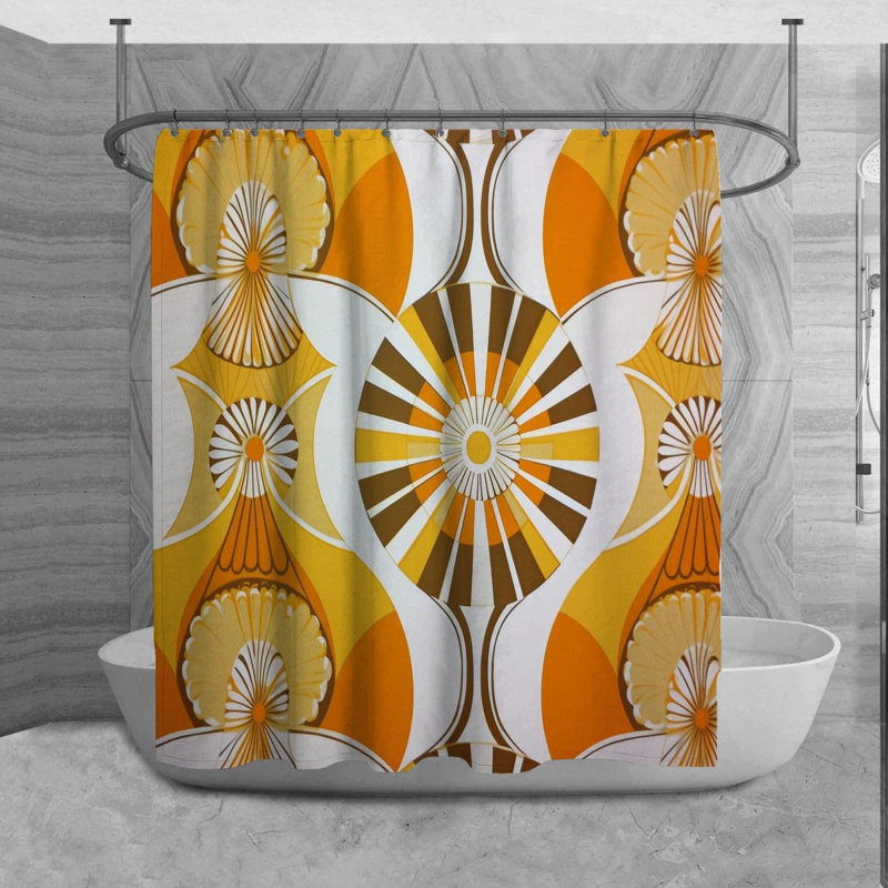 Rideau de douche Yash, H 73 po x l 70 po