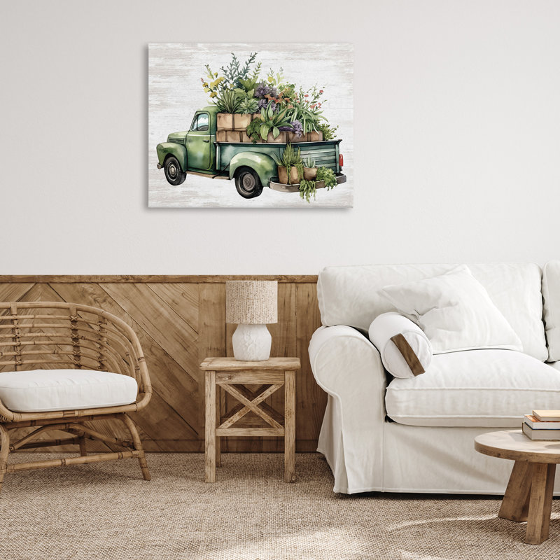Art mural sur toile Greenery, H 30 po x l 40 po