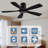 60-Inch Ceiling Fan Without Light