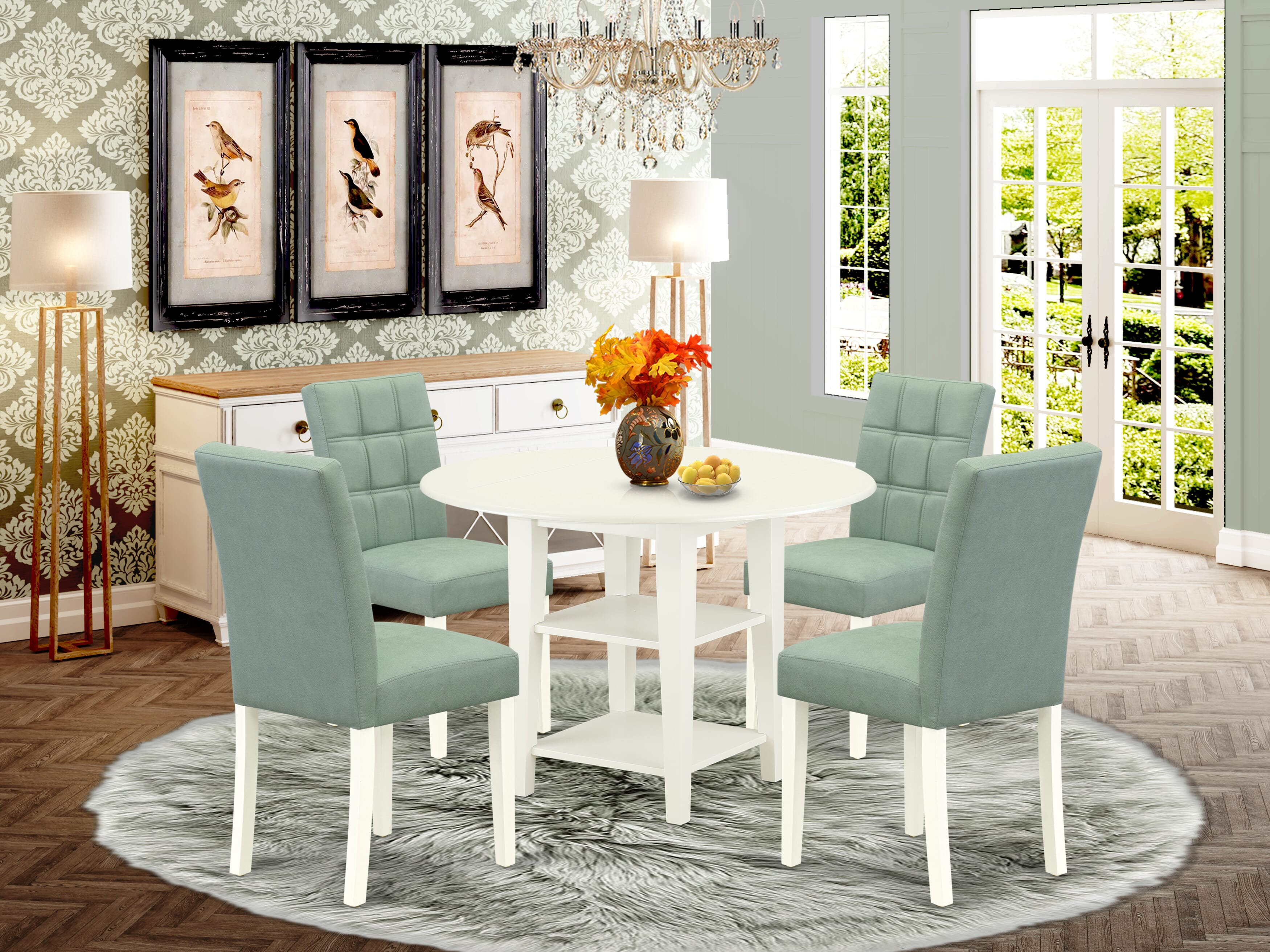 Red Barrel Studio® Soizic Round 42'' Dining Set Wayfair Canada