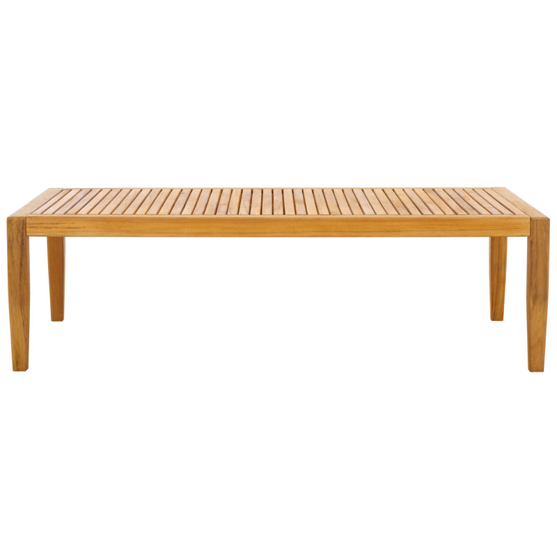 Soma Outdoor Rectangular Teak Coffee Table