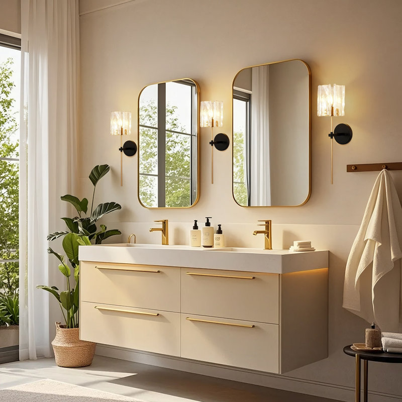 Appliques murales articulées à 1 lumière à intensité variable