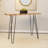 Modern Tan 40 Inch Wide 30 Inch High Live Edge Console Table-164217812