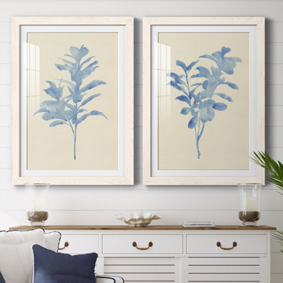 Verditer Fig I " Verditer Fig I " 2 Piece Art Color Photography Painting