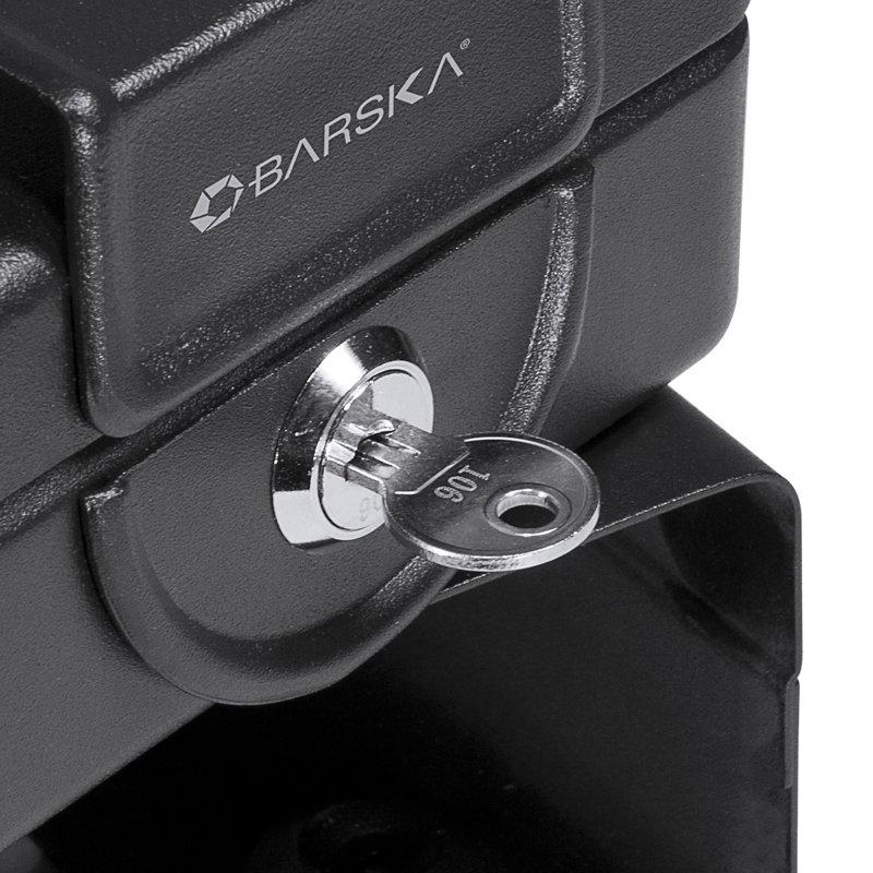 COMPACT KEY LOCK BOX W/ MOUNTING SLEEVE