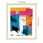 «Rainbow Stroke II» par Aoibhne Hogan, impression sur bois encadrée-664664710