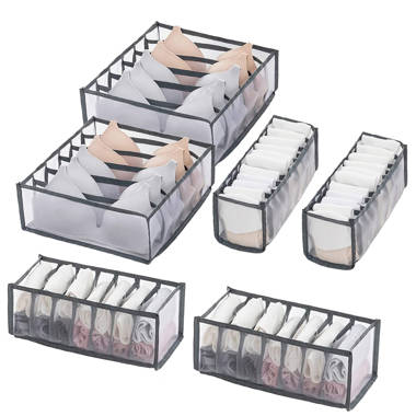 Oggi Clear Drawer Organizer - 6 X 9 (set Of 6) - Ideal For