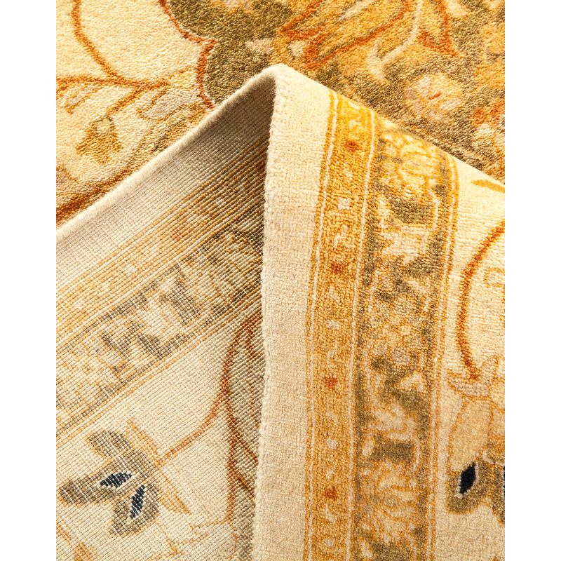 Classic One-of-a-Kind 6' 3" X 8' 10" Hand Knotted Area Rug