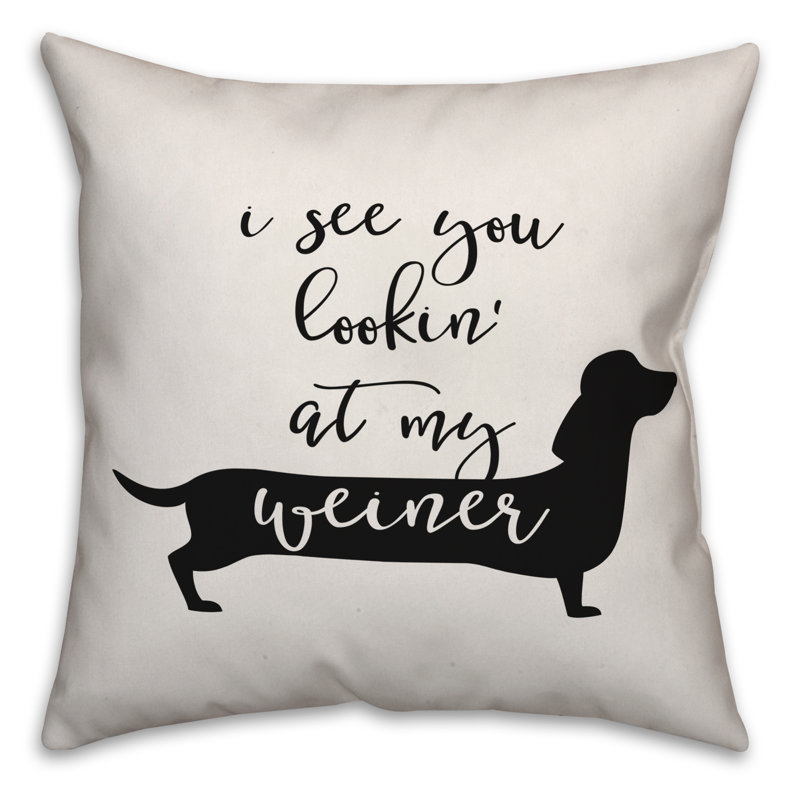  Coussin décoratif I See You Lookin '