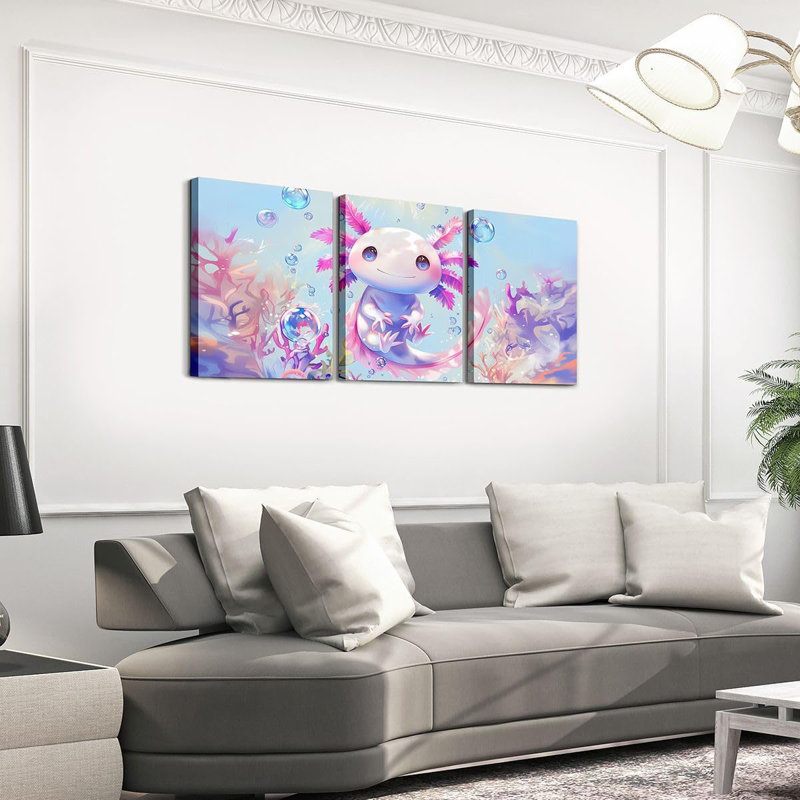 3 Piece Wrapped Canvas Wall Art