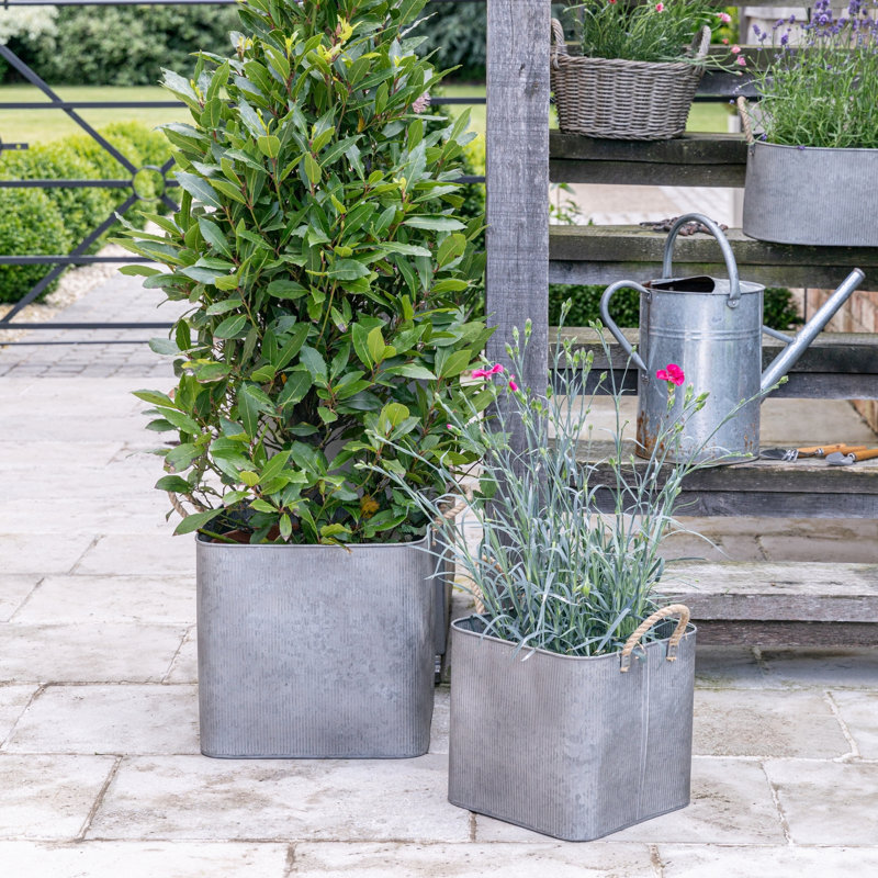 Metal Pot Planter