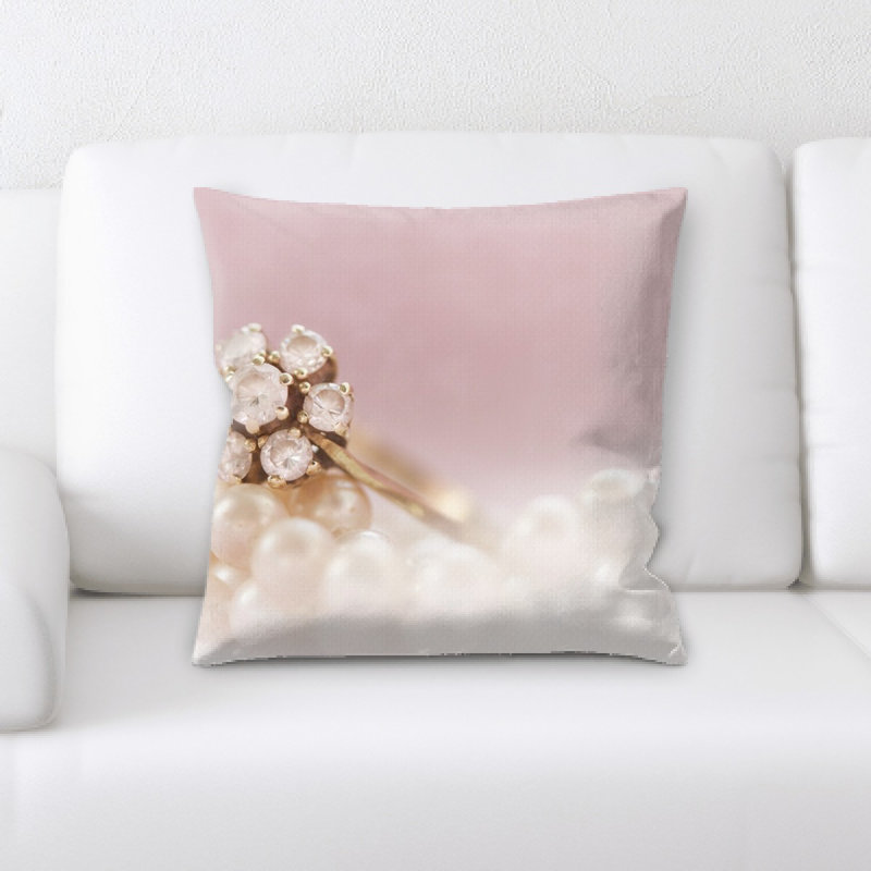 Microsuede Throw Pillow