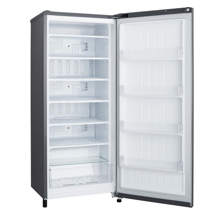 LG Single Door Freezer, Platinum Silver, 5.8 cu. ft.