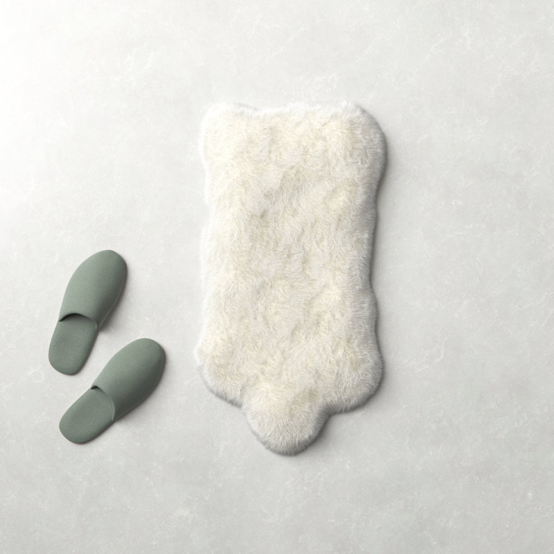 Stacey Sheepskin Rug, Cream