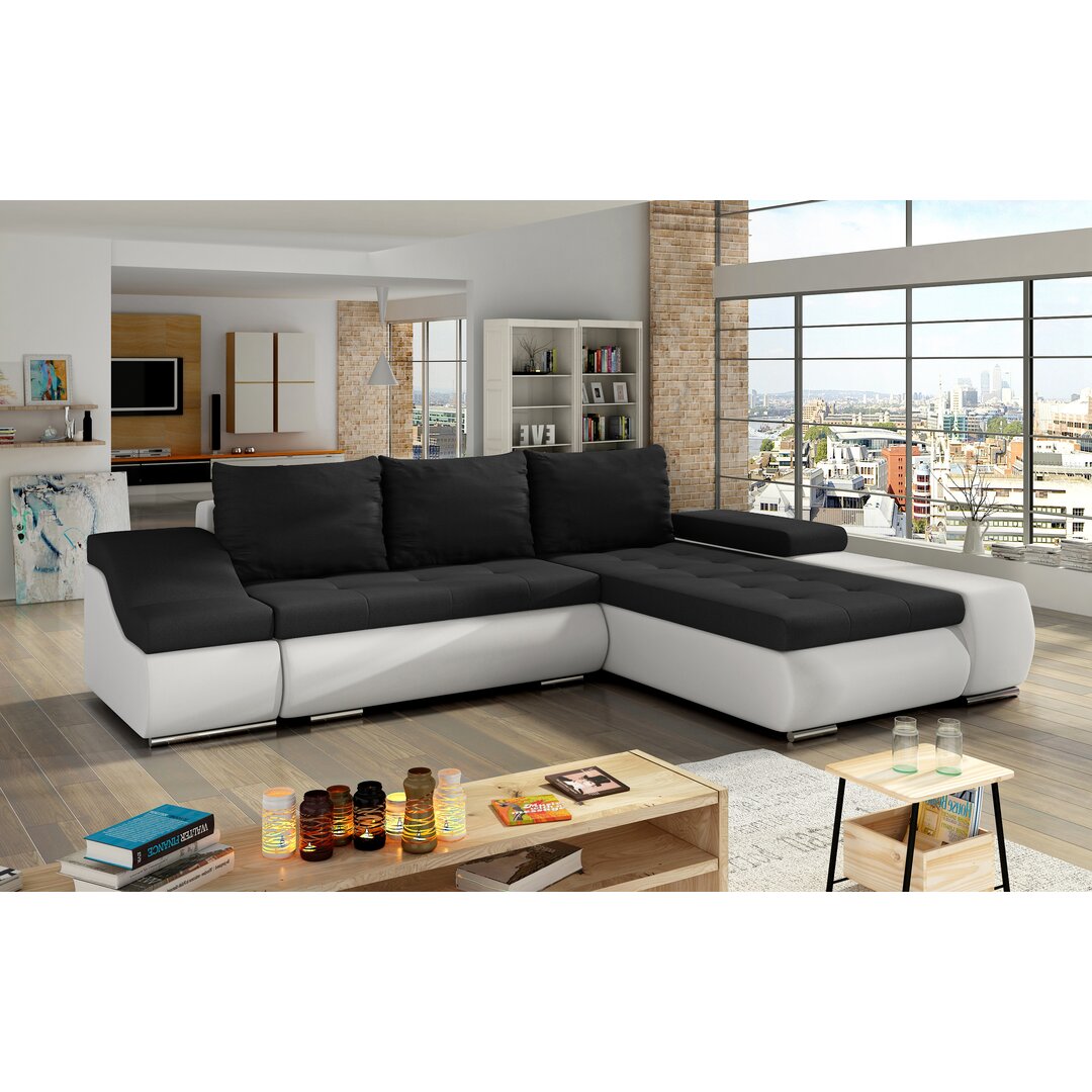 Ecksofa Gilbreath mit Bettfunktion