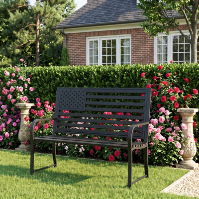 Banc d'extérieur en métal Rozy