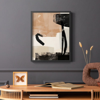 «Selective Arrangement III», reproduction encadrée - bois massif