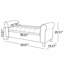 Banc de rangement en tissu Bridgemon-1795808142