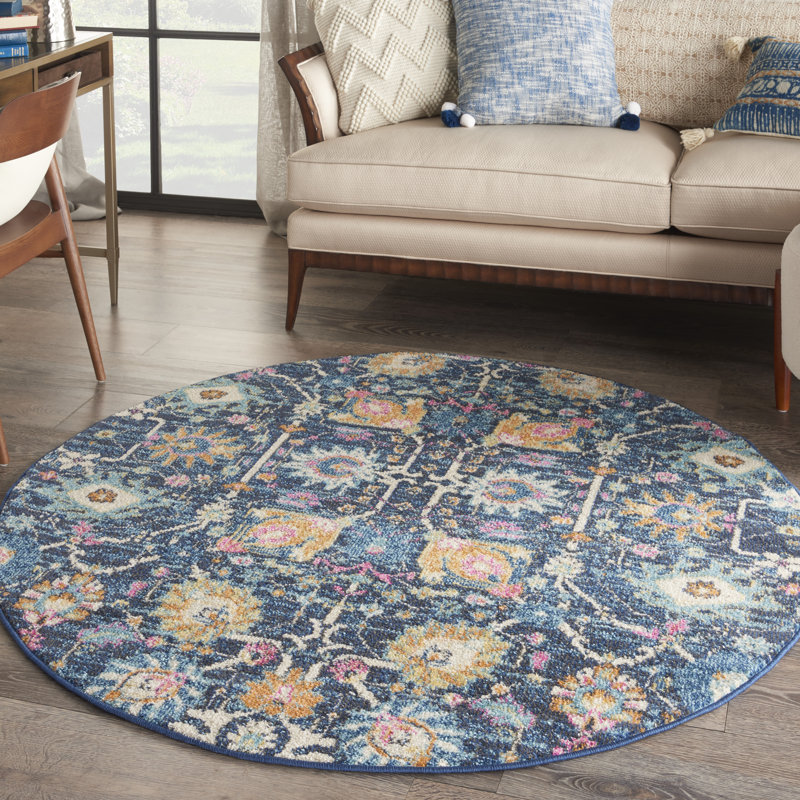 Indoor Rug, Round 5'3"