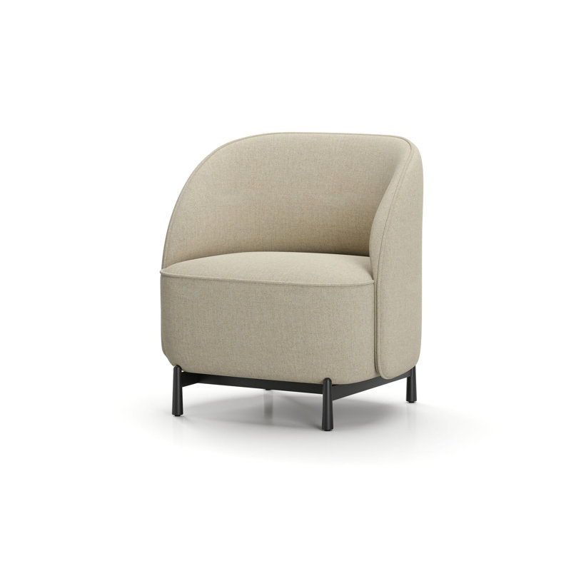 Arc Club Chair, Main Line Flax 20 Wool
