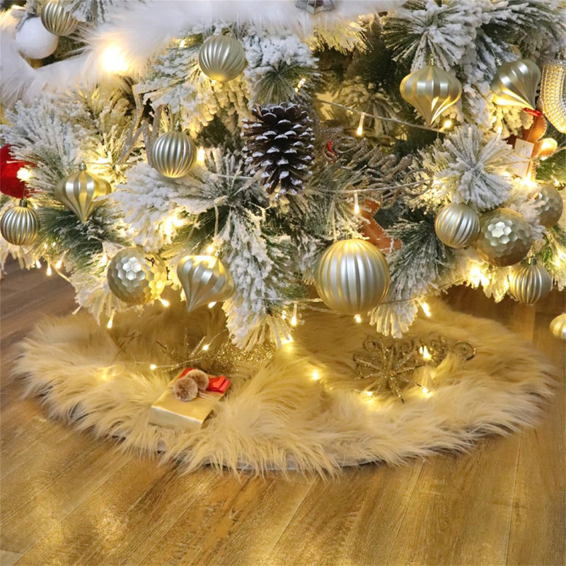 Annibale Faux Fur Tree Skirt