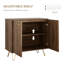 Heathfield Brown Sideboard With Adjustable Shelf