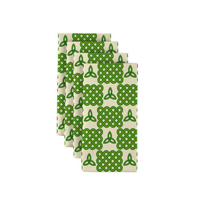 Polyester Geometric Square Napkin