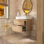 Meuble-lavabo mural simple 24 po avec surface solide 24 po-680549097