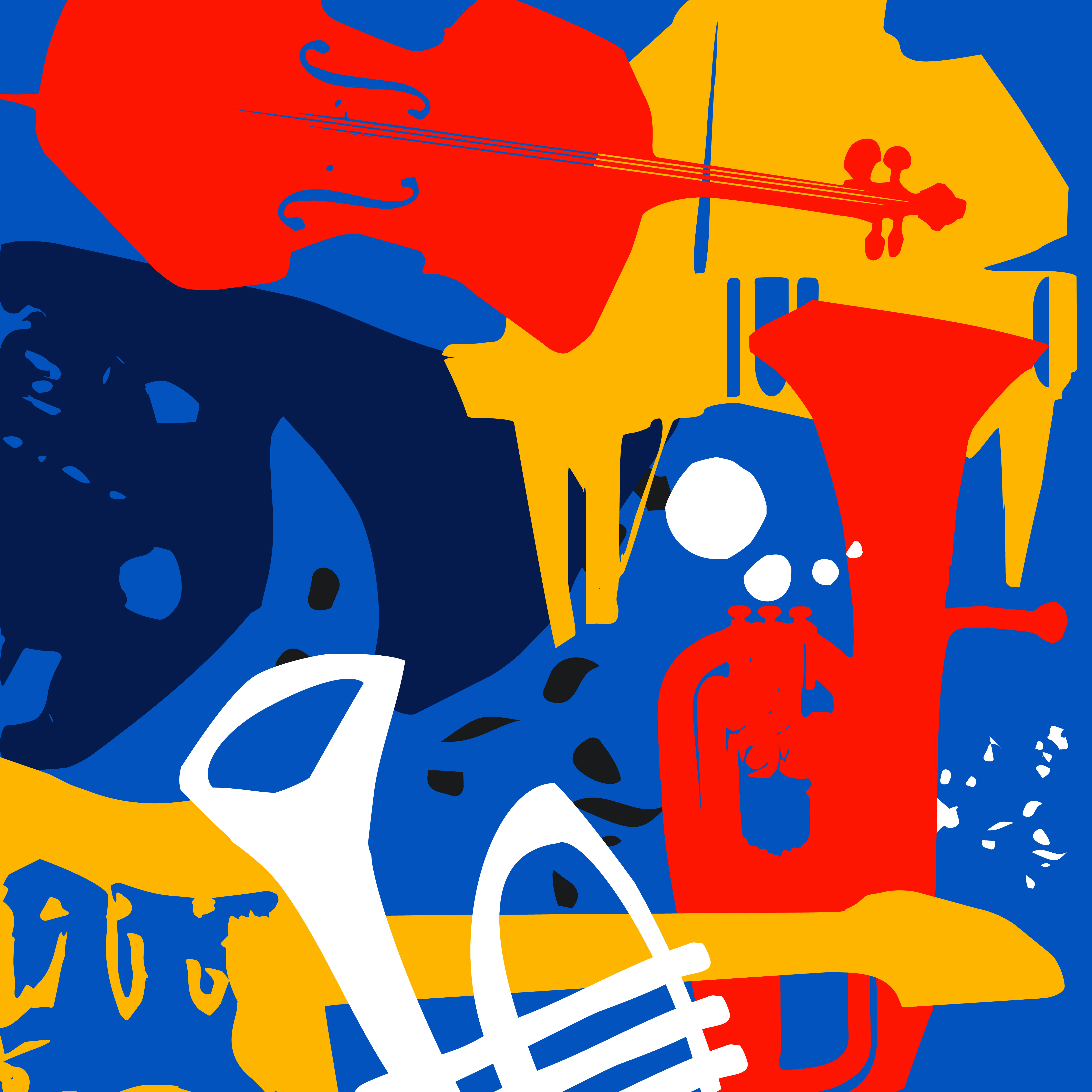 Winston Porter Musical Instruments - Wrapped Canvas Graphic Art | Wayfair