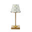 Sterling Check LED Rechargeable Cafe Table Lamp