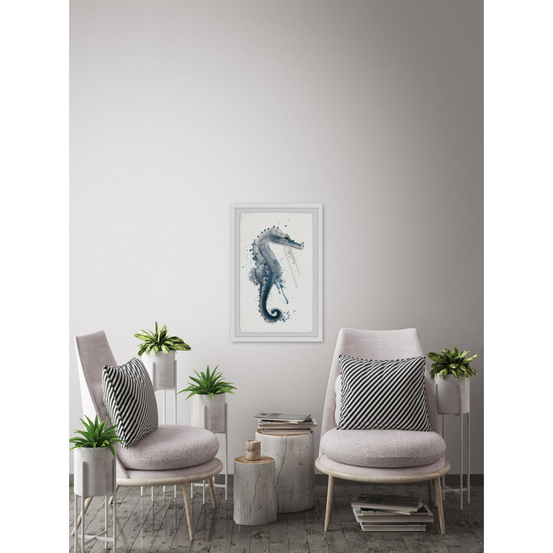 Mysterious Seahorse by Parvez Taj - Single Picture Frame Print, 91cm H x 61cm W