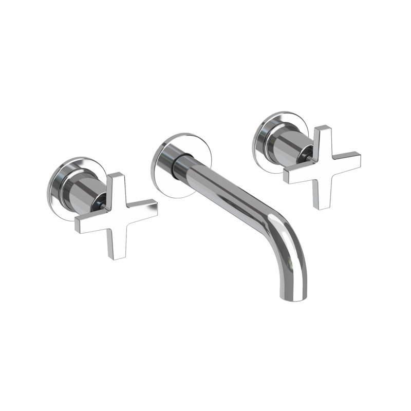 Dorrance Wall Mount Bathroom Faucet, Polished Chrome