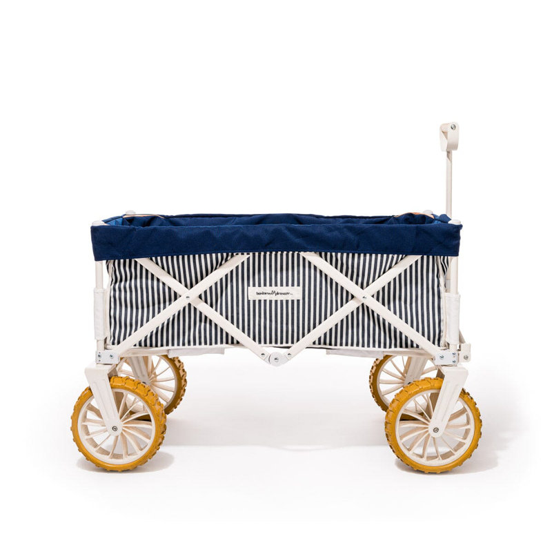 Folding Beach Cart, Navy