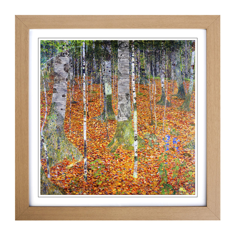 Gustav Klimt - Single Picture Frame Painting, Oak