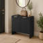 Armoire de rangement à 2 portes avec portes cannelées sculptées Arcen-468894023