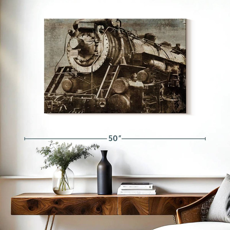 Mehar Engine Locomotive, 26'' H X 39'' W