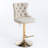 Swivel Velvet Barstools with Adjusatble Seat Height-1880070280-1880070259