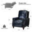 Fauteuil inclinable en cuir véritable l 32 po Andrena-2028051132
