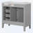 Lasne 35.98'' Single Bathroom Vanity with Ceramic Top-1519929477